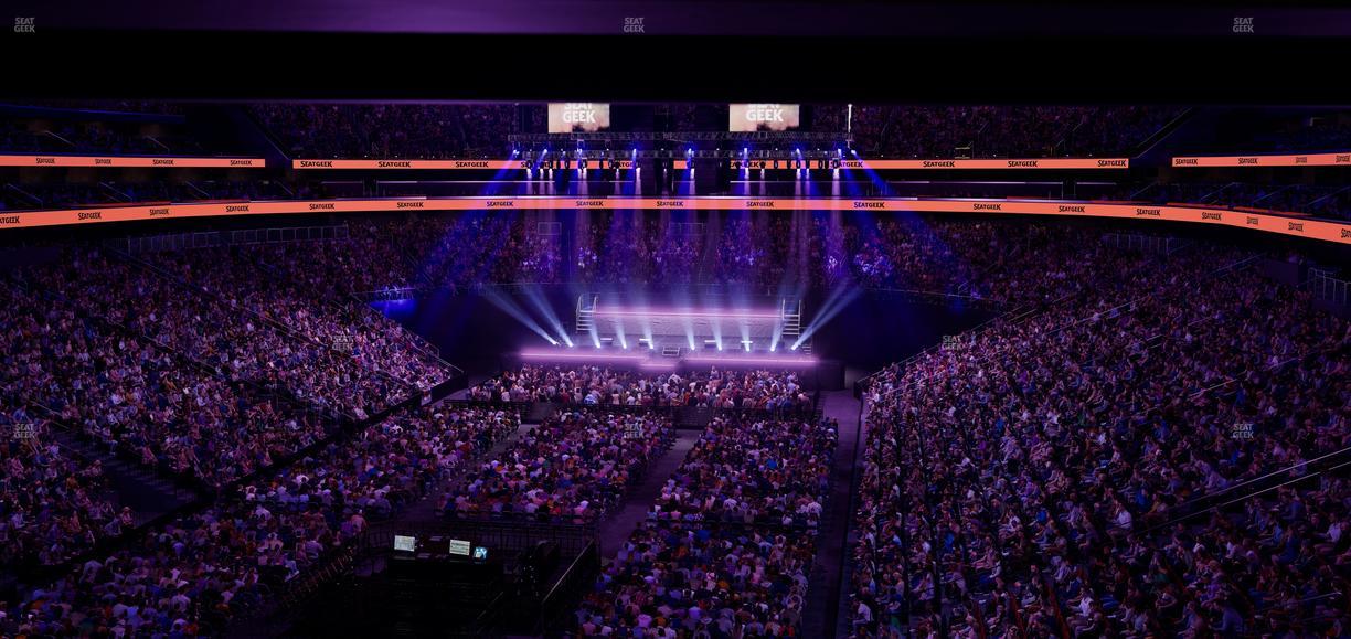 Prudential Center - Section Loft Loge Box 10 Seat View