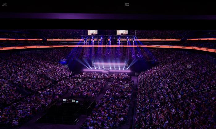 Prudential Center - Section Loft Loge Box 10 Seat View