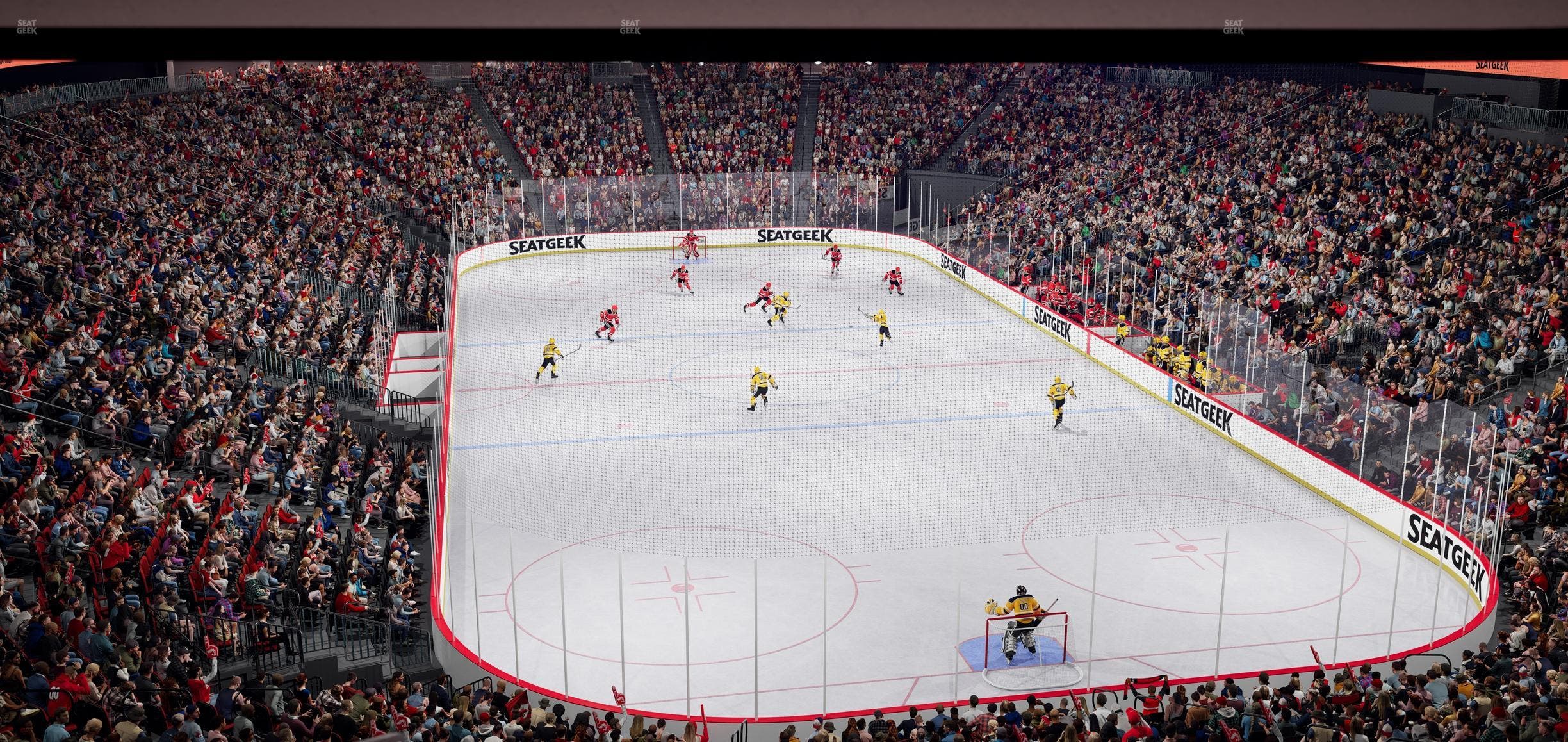Prudential Center - Section Loft Loge Box 2 Seat View