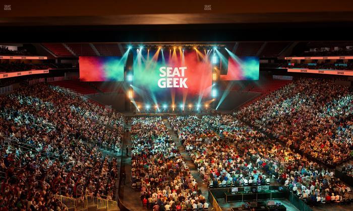 Prudential Center - Section Loft Loge Box 2 Seat View