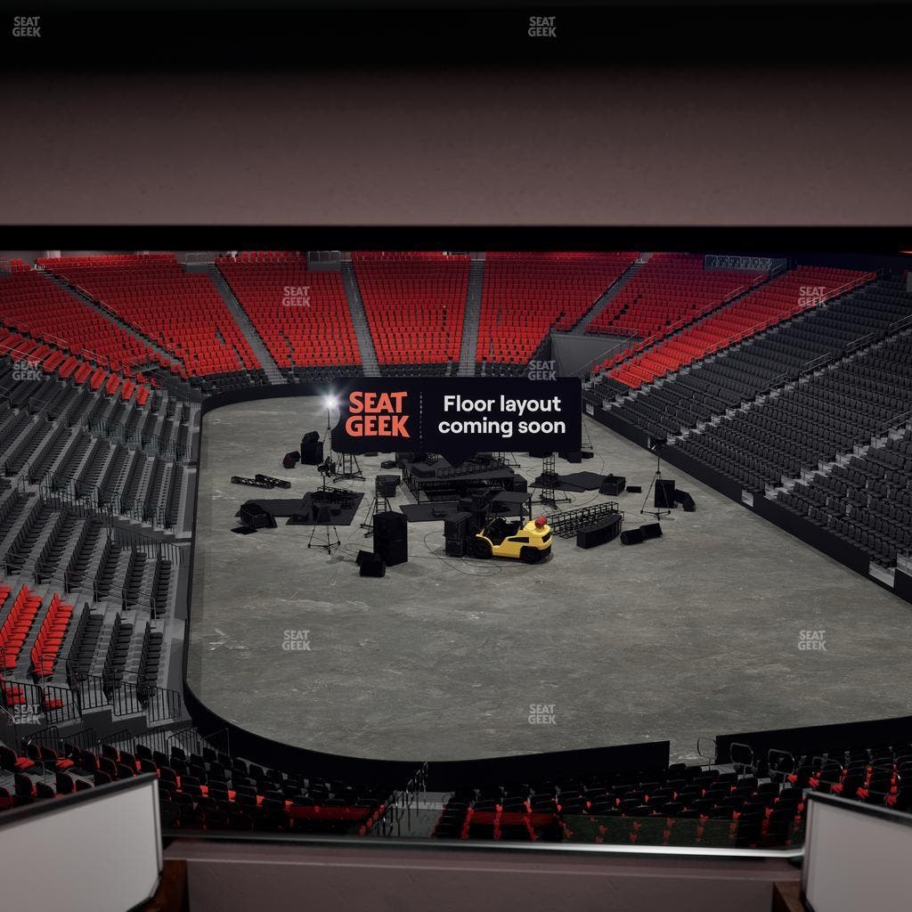 Prudential Center - Section Loft Loge Box 2 Seat View