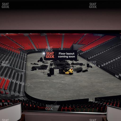 Prudential Center - Section Loft Loge Box 2 Seat View