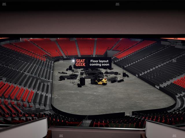 Prudential Center - Section Loft Loge Box 2 Seat View