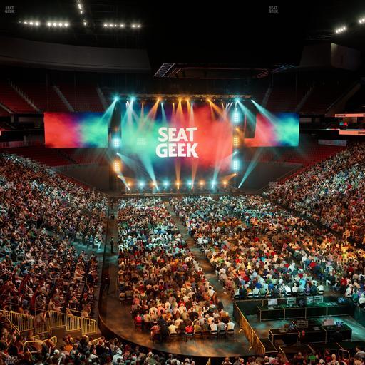 Prudential Center - Section Loft Loge Box 2 Seat View