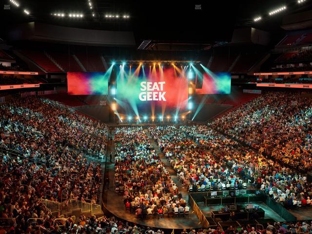 Prudential Center - Section Loft Loge Box 2 Seat View