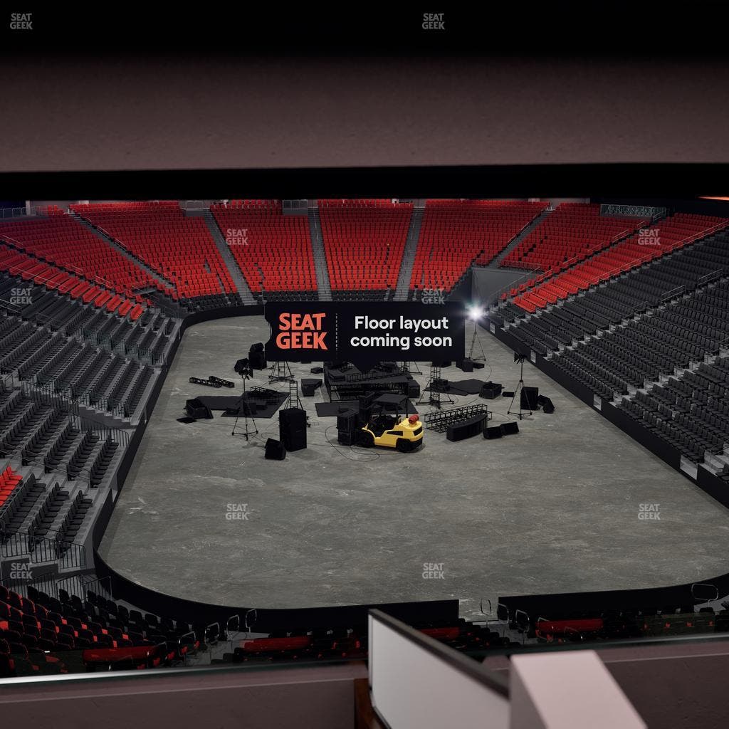 Prudential Center - Section Loft Loge Box 3 Seat View