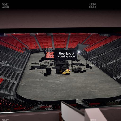 Prudential Center - Section Loft Loge Box 3 Seat View