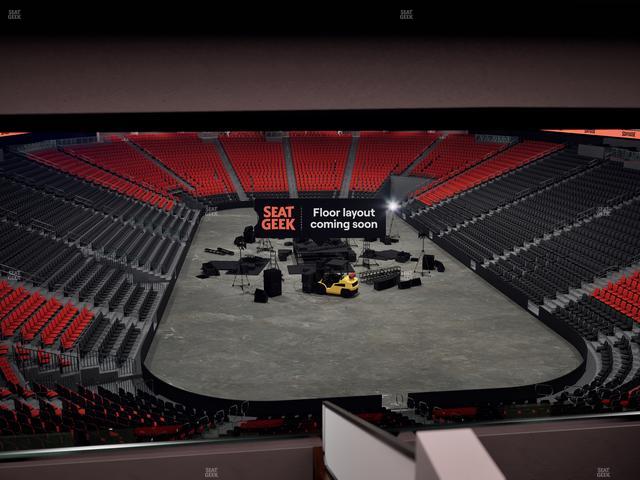 Prudential Center - Section Loft Loge Box 3 Seat View