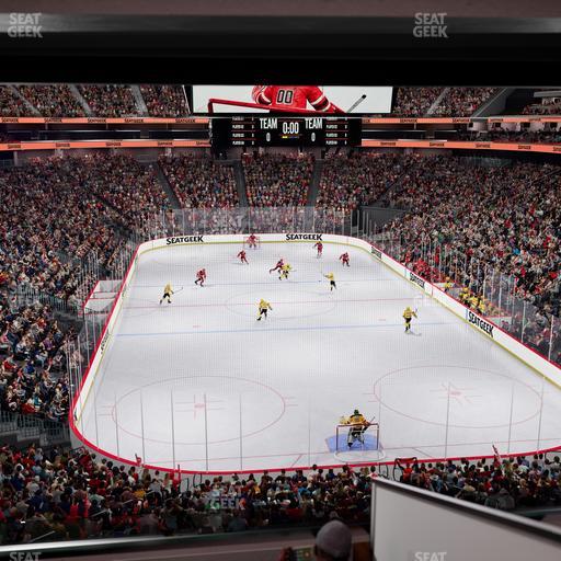 Prudential Center - Section Loft Loge Box 3 Seat View