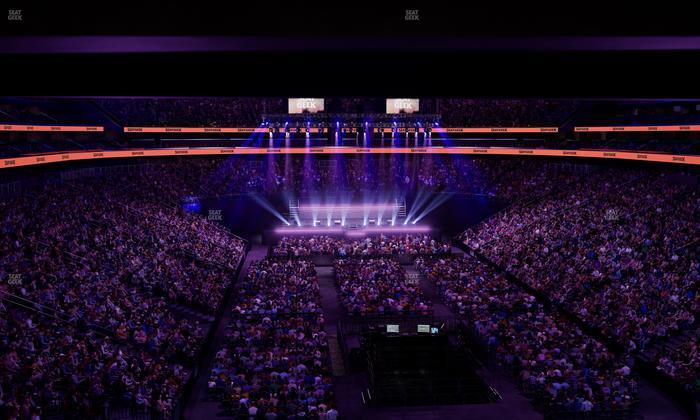 Prudential Center - Section Loft Loge Box 3 Seat View