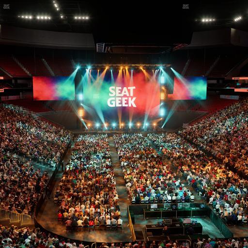 Prudential Center - Section Loft Loge Box 3 Seat View