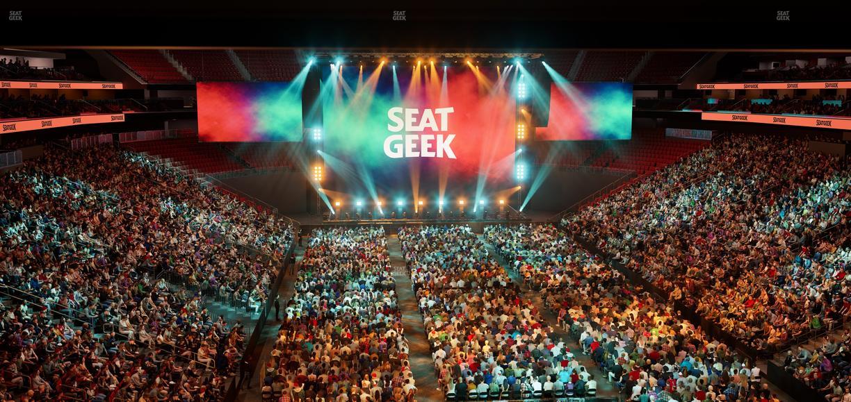 Prudential Center - Section Loft Loge Box 3 Seat View