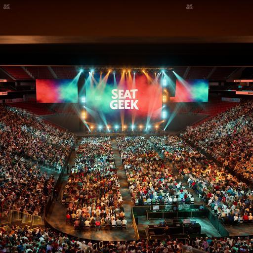 Prudential Center - Section Loft Loge Box 3 Seat View