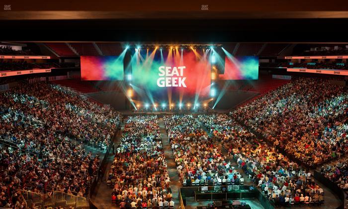 Prudential Center - Section Loft Loge Box 3 Seat View