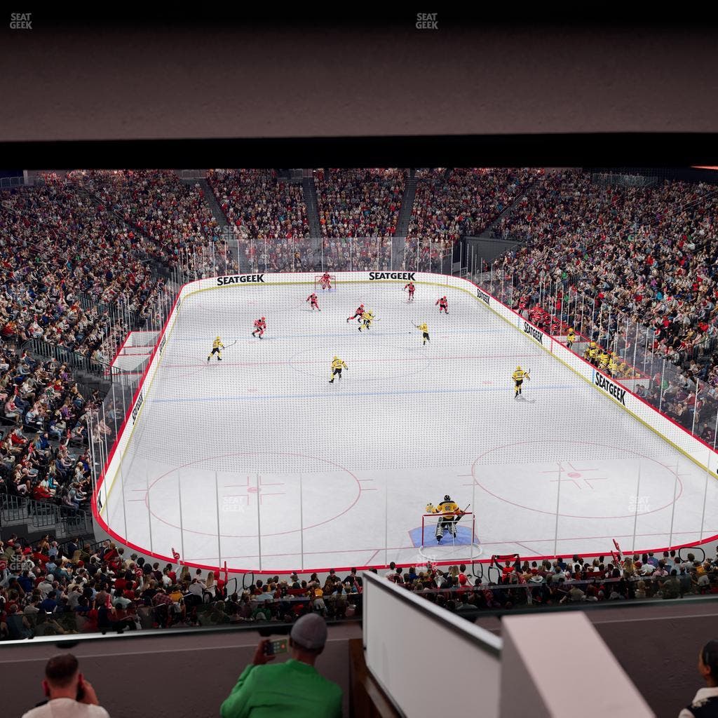 Prudential Center - Section Loft Loge Box 3 Seat View