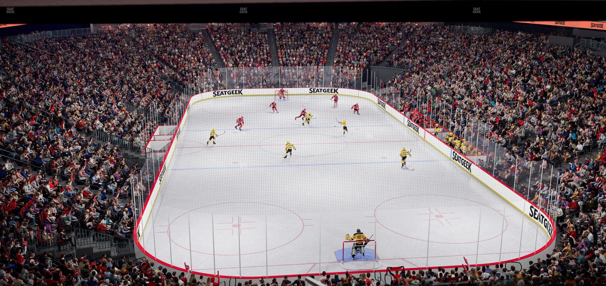 Prudential Center - Section Loft Loge Box 3 Seat View