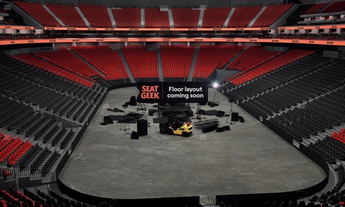 Prudential Center - Section Loft Loge Box 4 Seat View