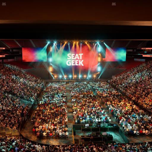 Prudential Center - Section Loft Loge Box 4 Seat View