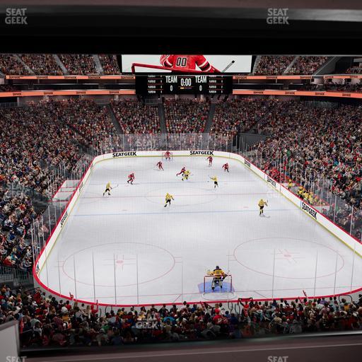 Prudential Center - Section Loft Loge Box 4 Seat View