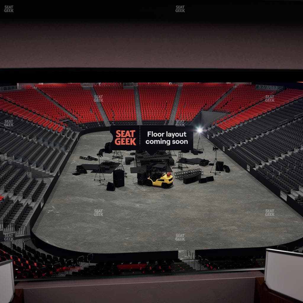 Prudential Center - Section Loft Loge Box 4 Seat View