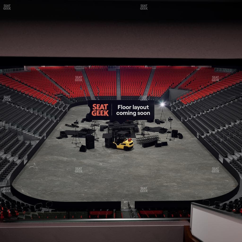 Prudential Center - Section Loft Loge Box 5 Seat View