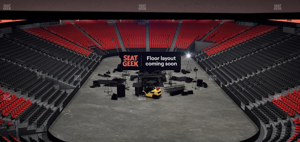 Prudential Center - Section Loft Loge Box 5 Seat View