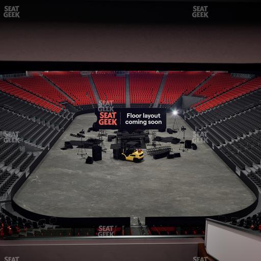 Prudential Center - Section Loft Loge Box 5 Seat View