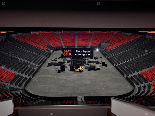 Prudential Center - Section Loft Loge Box 5 Seat View