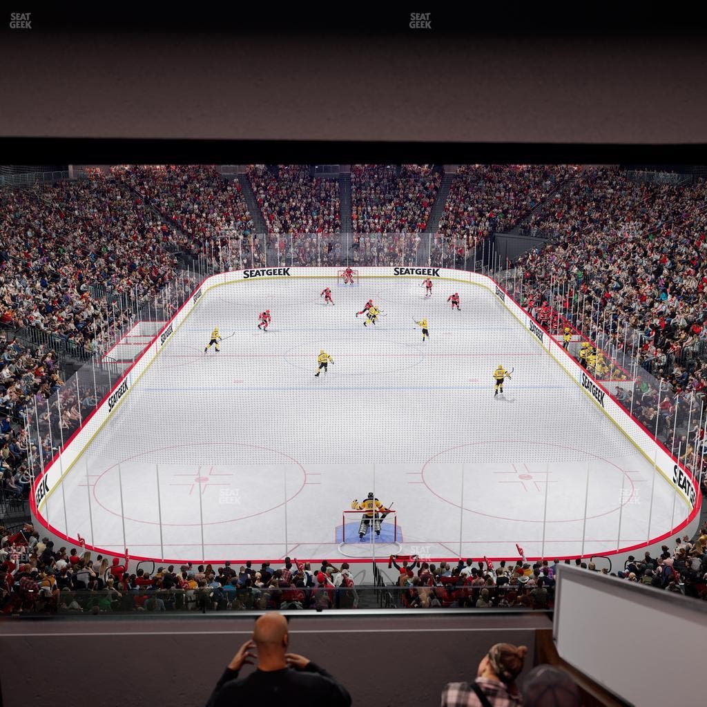 Prudential Center - Section Loft Loge Box 5 Seat View