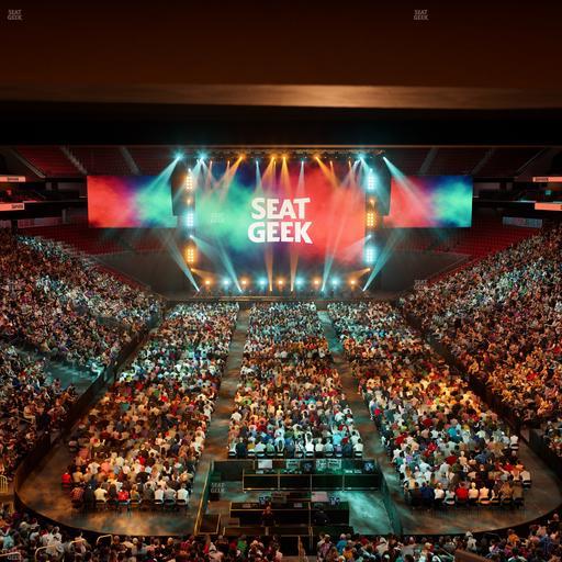 Prudential Center - Section Loft Loge Box 5 Seat View