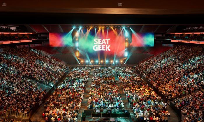 Prudential Center - Section Loft Loge Box 5 Seat View