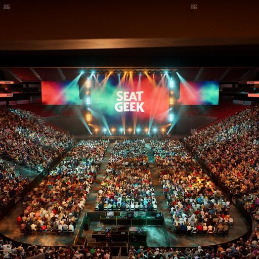 Prudential Center - Section Loft Loge Box 6 Seat View