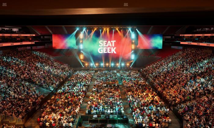 Prudential Center - Section Loft Loge Box 6 Seat View