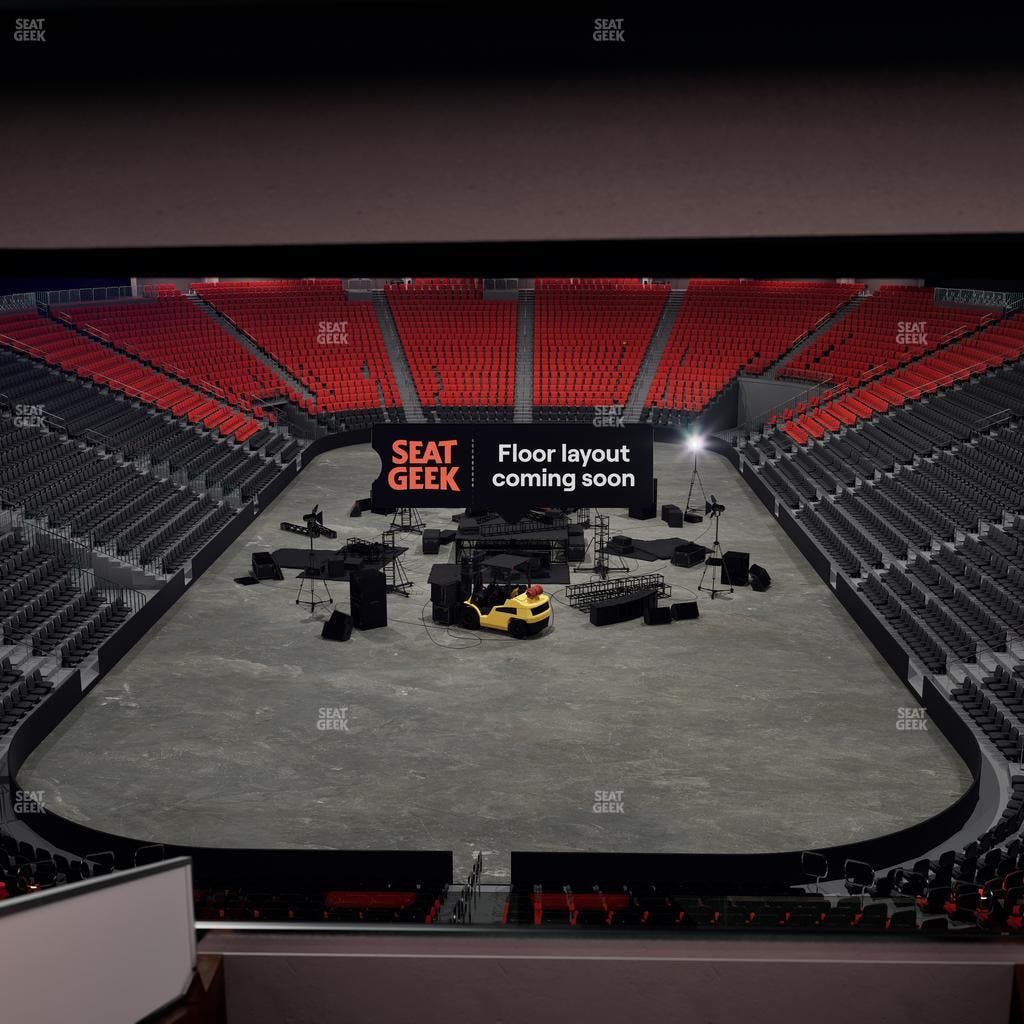 Prudential Center - Section Loft Loge Box 6 Seat View