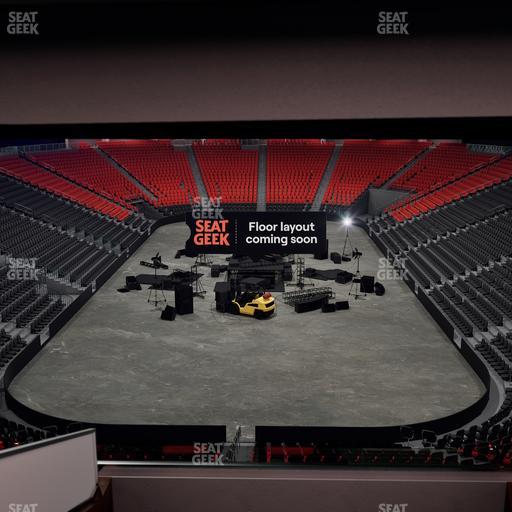 Prudential Center - Section Loft Loge Box 6 Seat View