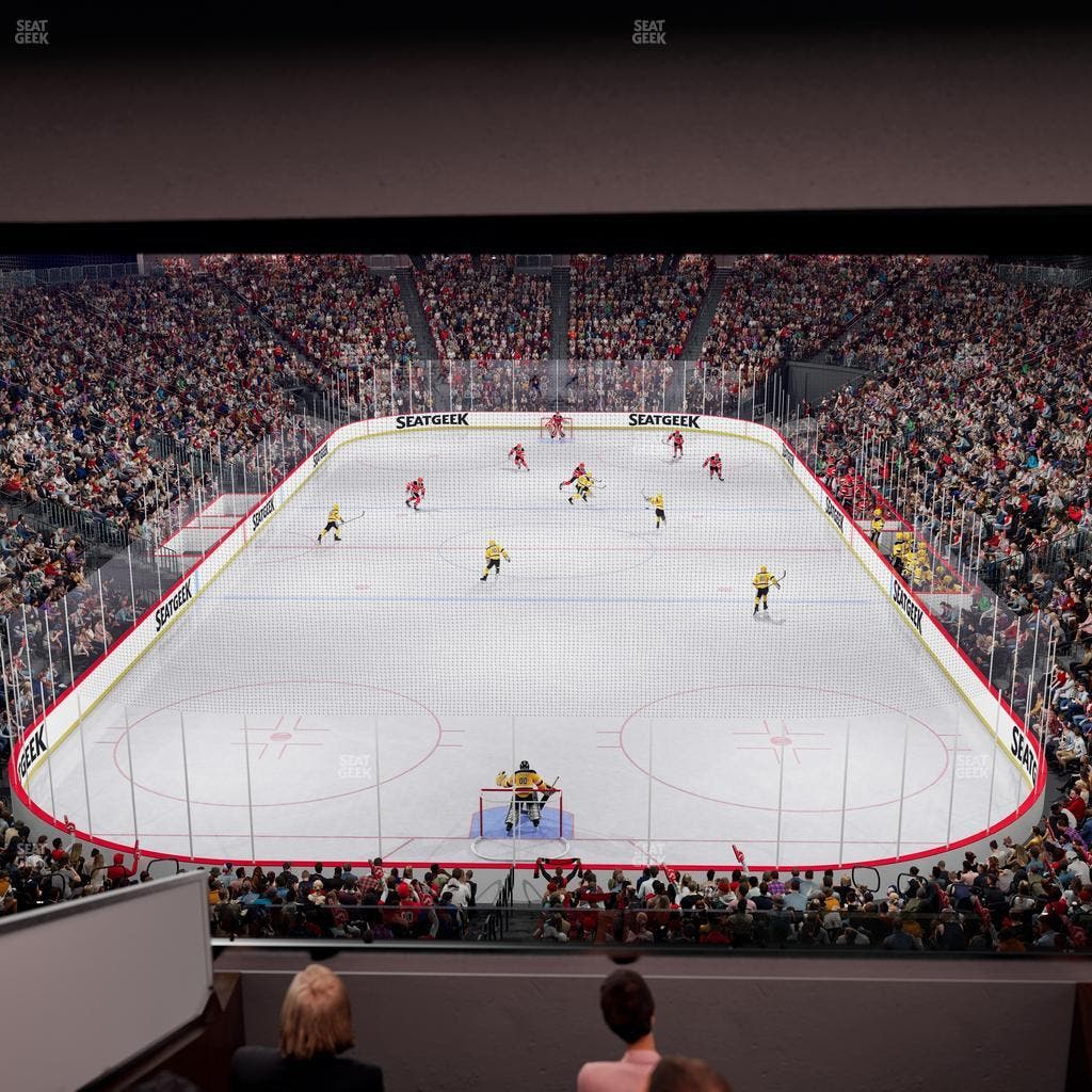 Prudential Center - Section Loft Loge Box 6 Seat View
