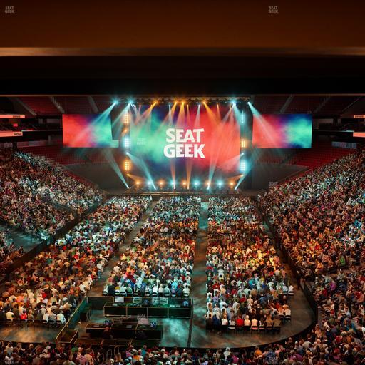 Prudential Center - Section Loft Loge Box 7 Seat View