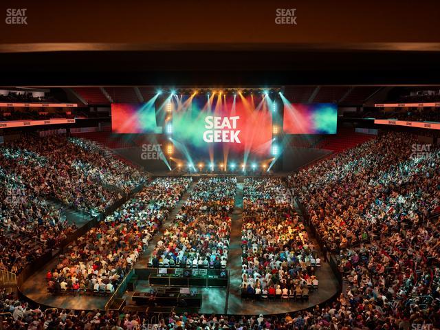 Prudential Center - Section Loft Loge Box 7 Seat View