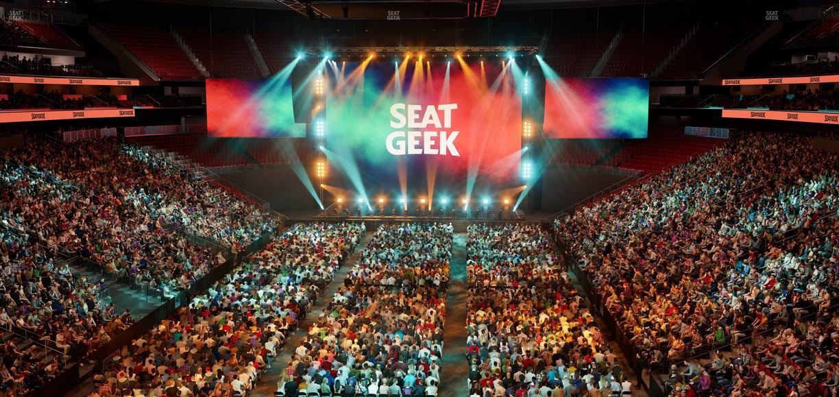 Prudential Center - Section Loft Loge Box 7 Seat View