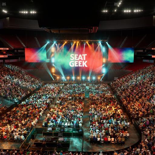 Prudential Center - Section Loft Loge Box 7 Seat View