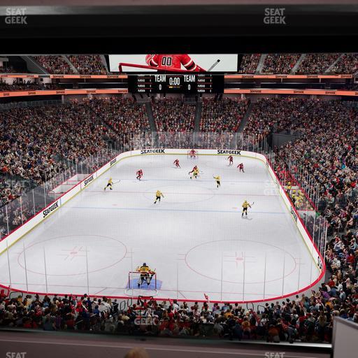 Prudential Center - Section Loft Loge Box 7 Seat View