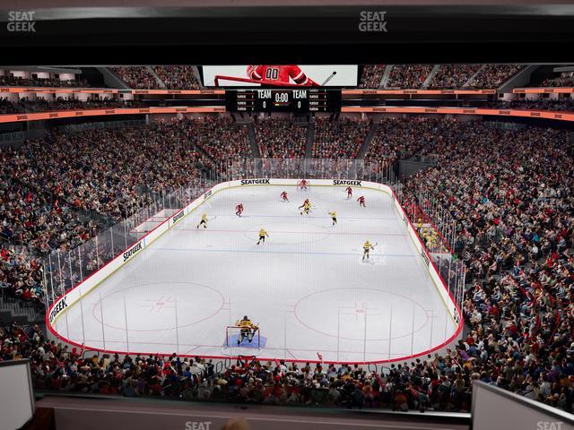 Prudential Center - Section Loft Loge Box 7 Seat View