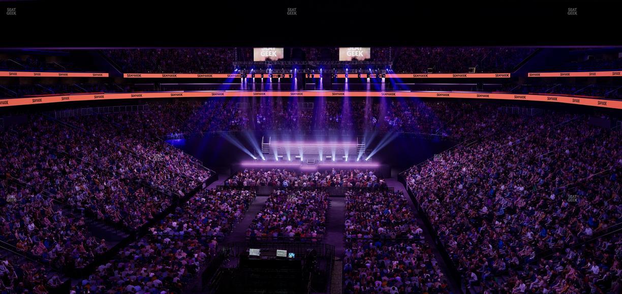 Prudential Center - Section Loft Loge Box 7 Seat View