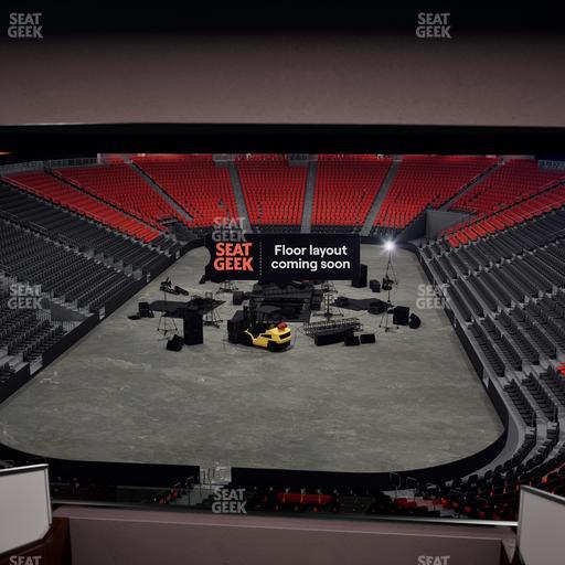 Prudential Center - Section Loft Loge Box 7 Seat View