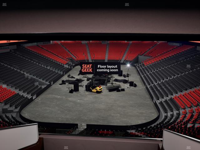 Prudential Center - Section Loft Loge Box 7 Seat View