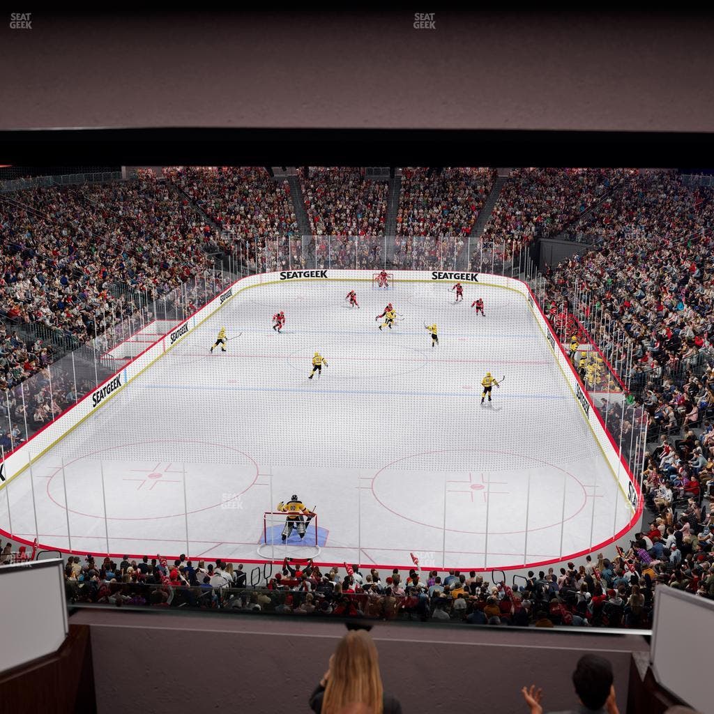 Prudential Center - Section Loft Loge Box 7 Seat View