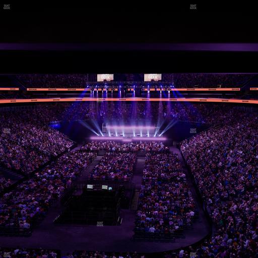 Prudential Center - Section Loft Loge Box 8 Seat View