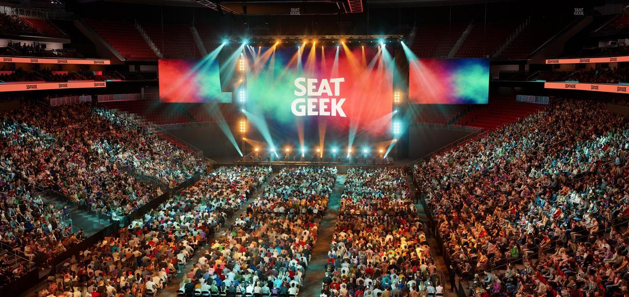 Prudential Center - Section Loft Loge Box 8 Seat View