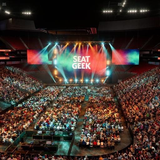 Prudential Center - Section Loft Loge Box 8 Seat View