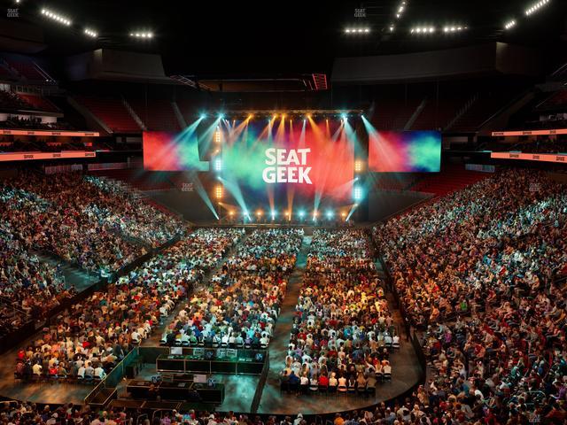 Prudential Center - Section Loft Loge Box 8 Seat View